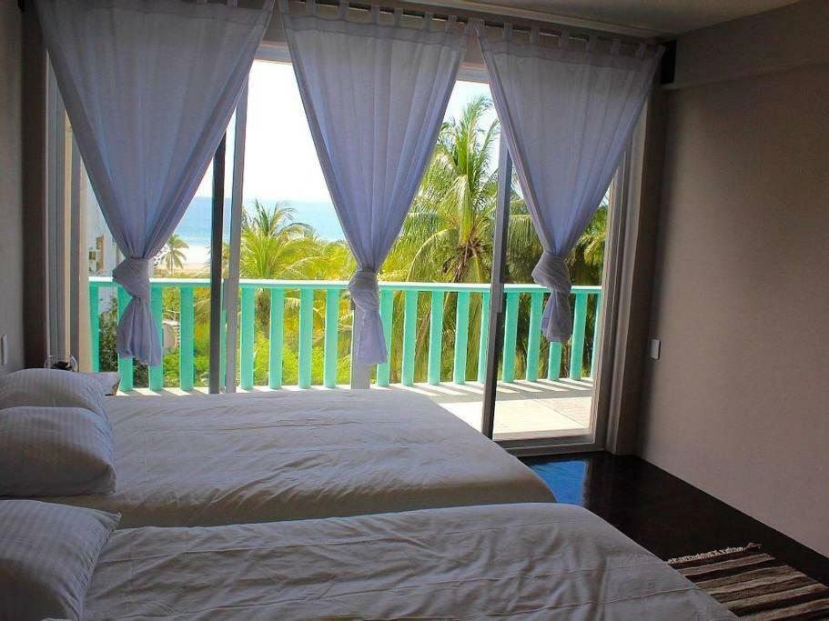 Ocean View Apartment 2 Blocks From Zicatela Strip! 埃斯孔迪多港 外观 照片